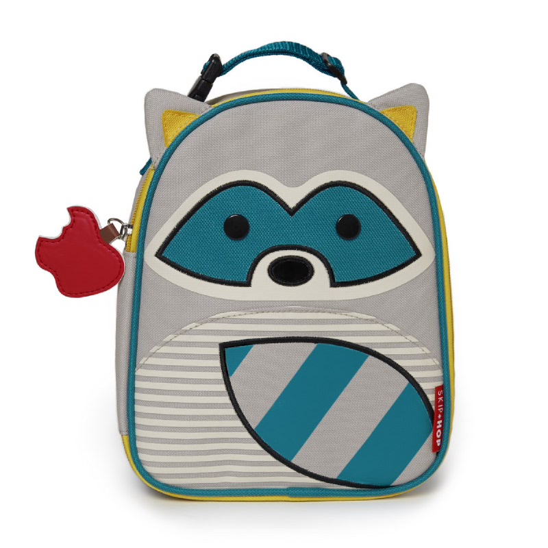 Zoo Lunchie Insulated Lunch Bag Raccoon