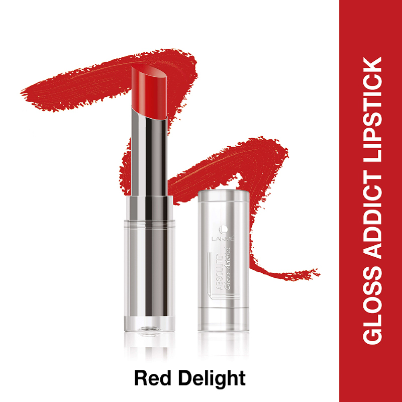 Lakme Absolute Reinvent Gloss Addict Red Delight
