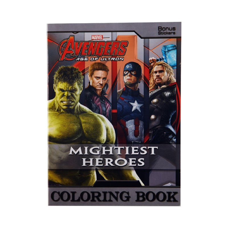 Avengers Age Of Ultron-Mightest Heroes Coloring Book