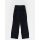 8 seconds Women Navy Suede Taping Wide Pants - Navy