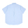 ADLV x LISA A Logo Emblem Patch Stripe Shirt Sky Blue - ADLVXL-SH-SB