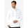 Preview Itang Yunasz Baju Koko Katun Infinite Bordir Putih Biru Lengan Panjang Putih
