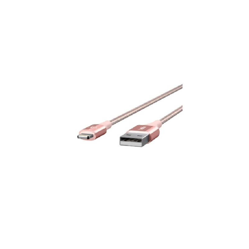 Belkin Mixit DuraTek Lightning to USB Cable Rose Gold