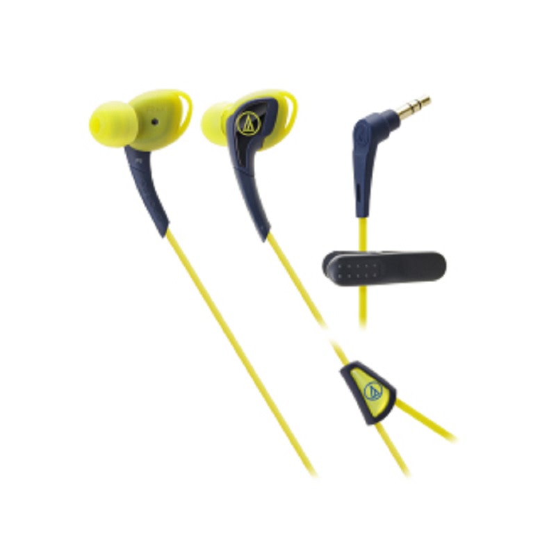 Audio-Technica In-Ear Headphones ATH-SPORT2BK SonicSport