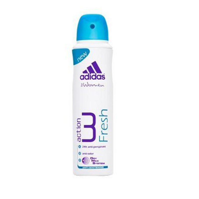 Adidas Woman Deo Spray Action 3 Fresh 150Ml
