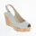 Andre Valentino Becca Wedges Silver