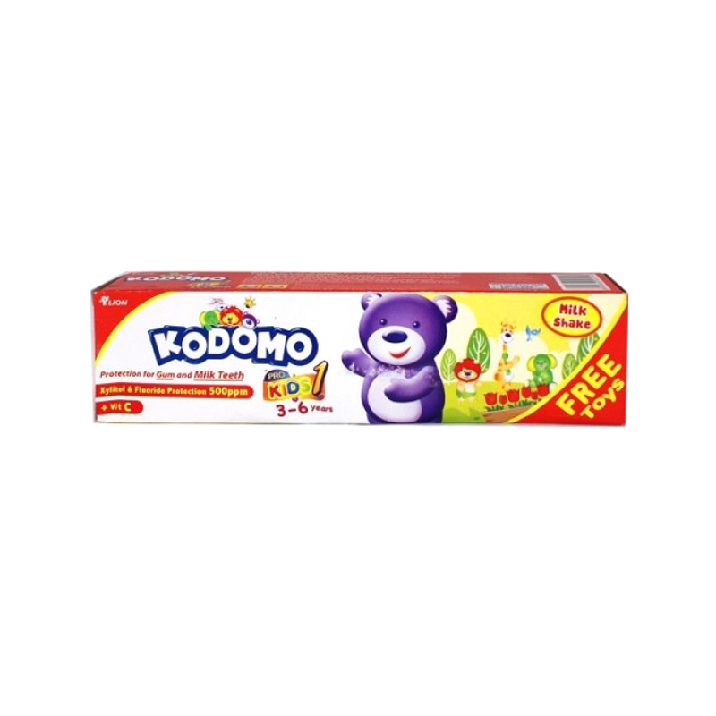 Kodomo Pasta Gigi Pro Kids 1 3-6 Tahun Milk Shake 45 Gr