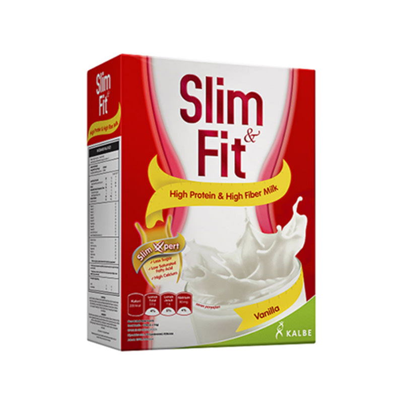 Slim & Fit Powder Milk Vanilla 6X54 Gr