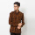 Batik Lengan Panjang A-LS-12003-LBR Light Brown