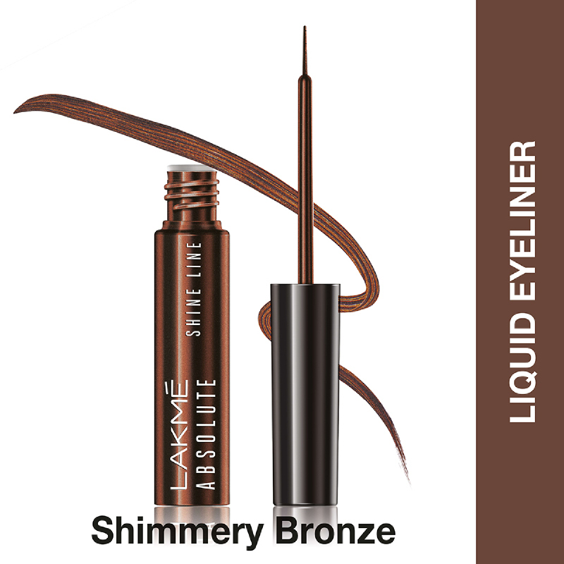 Lakme Absolute Reinvent Shine Line Eyeliner Bronze