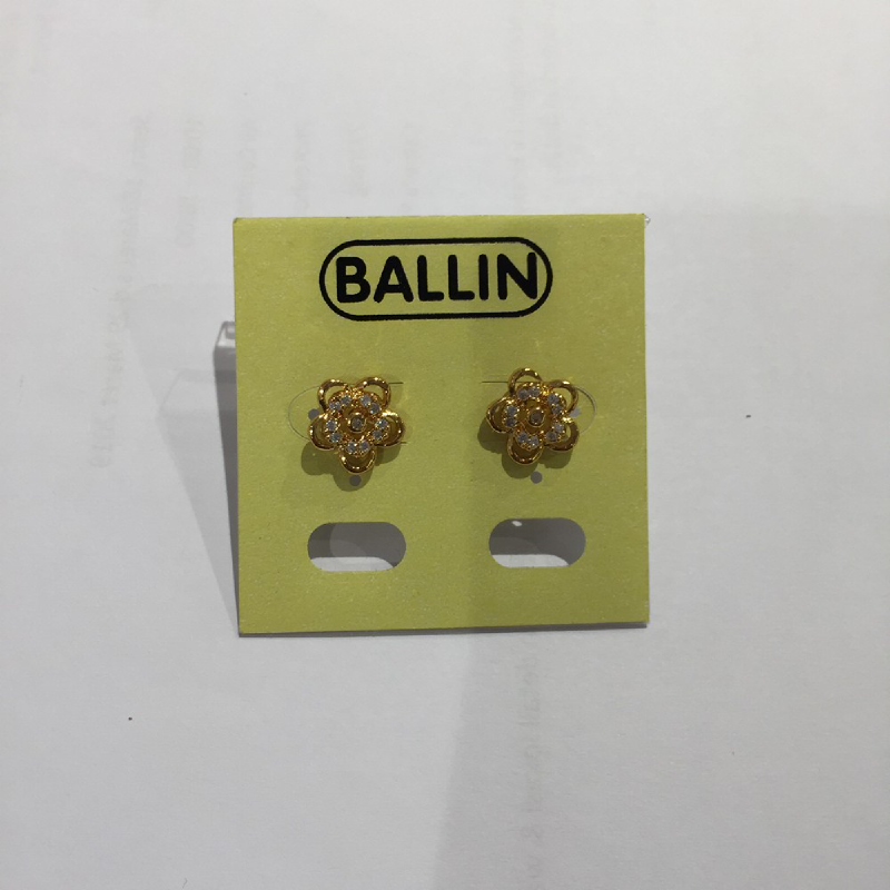 Ballin Women Earing Flower FF-E0095G Gold
