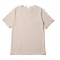[BL1118]Embo V Vent Short Sleeve T-shirt - Oatmeal