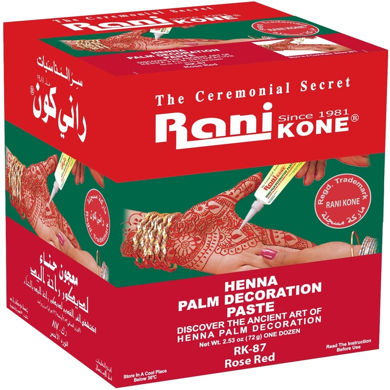 Rani Kone 87 Palm Decoration Paste Rose Red 72g