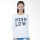 SABICHI HIGH LOW LS WHITE T-shirt