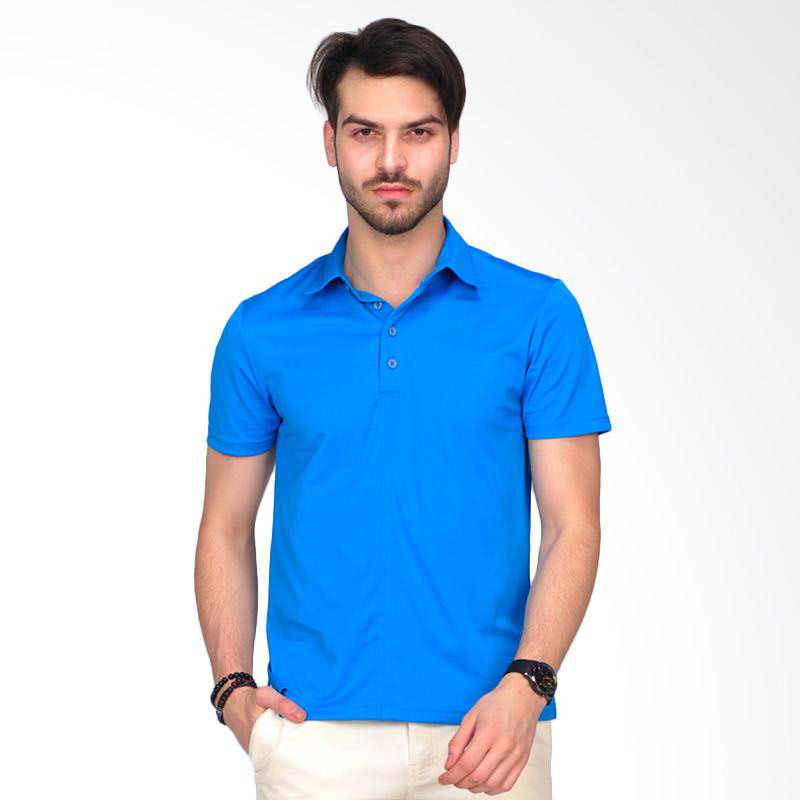 Grimmer Mens Polo-Shirt - Blue