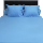 Sleep Buddy Set Sprei Plain Blue CVC 180x200x30
