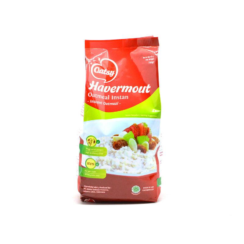 OATSY HAVERMOUT INSTANT OATMEAL 750G