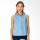 Circle Collar Women's Blouse - Blue