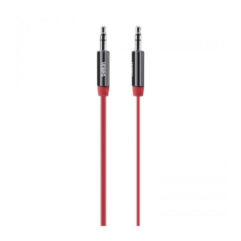 Belkin AUX Cable 1 2m - Merah