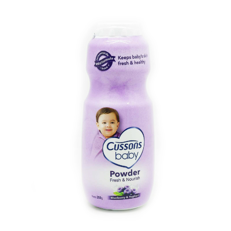 Cussons Bedak Bayi Blueberry Smoothie 200 Gr