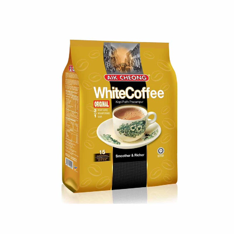 Aik Cheong White Coffe Instant Bag 15X40