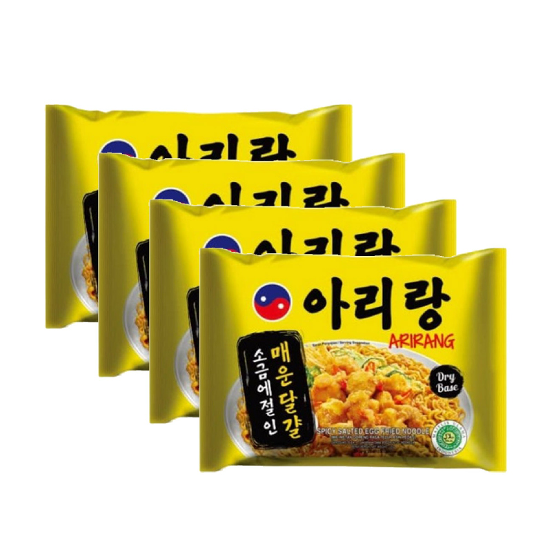 Arirang Mie Instant Mie Salted 125 Gr (Buy 3 Get 1)