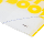 Bantex PP Jolly Bright Elastic Folder Folio Lime -3432 65