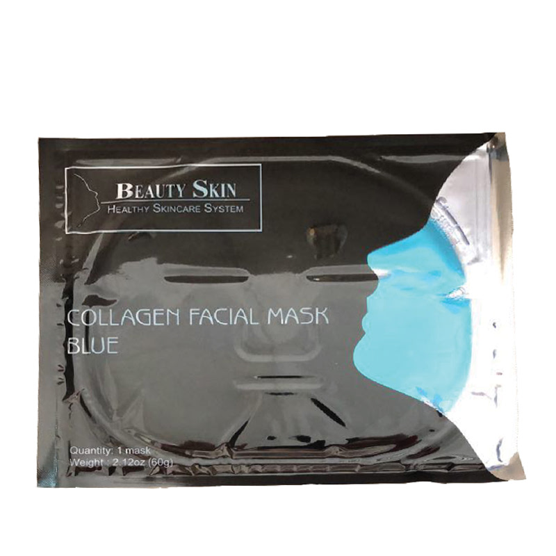 Beauty Skin Hydro Collagen Blue Face Mask