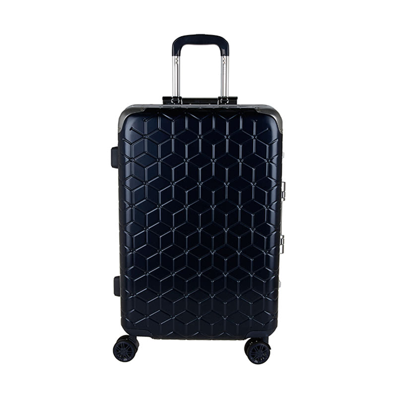 Elle Hardcase Luggage Size 25 inch 8 Wheels TSA Lock - Navy