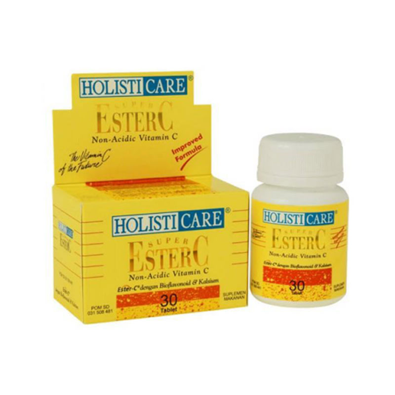 Holisticare Super Ester C Botol 30s