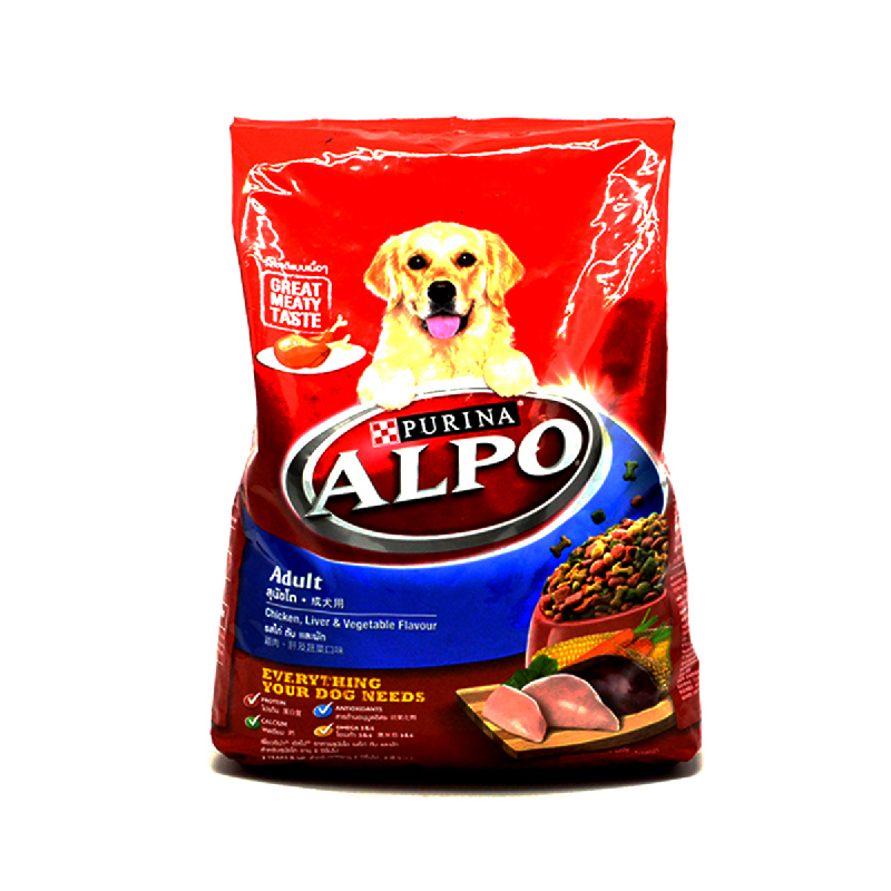 Purina Alpo Makanan Anjing Adult Ayam+Hati+Sayuran 1500 Gr