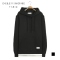 Claire Layered Black Hoodie Long Sleeve Big Size Unisex